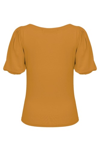 VIVA z krótkimi rękawami Sudan Brown tył.jpg