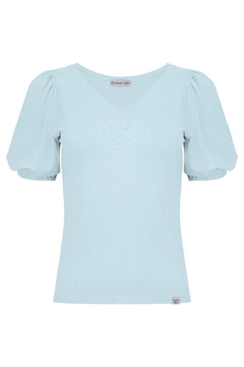 VIVA z krótkimi rękawami Sterling Blue przód.jpg