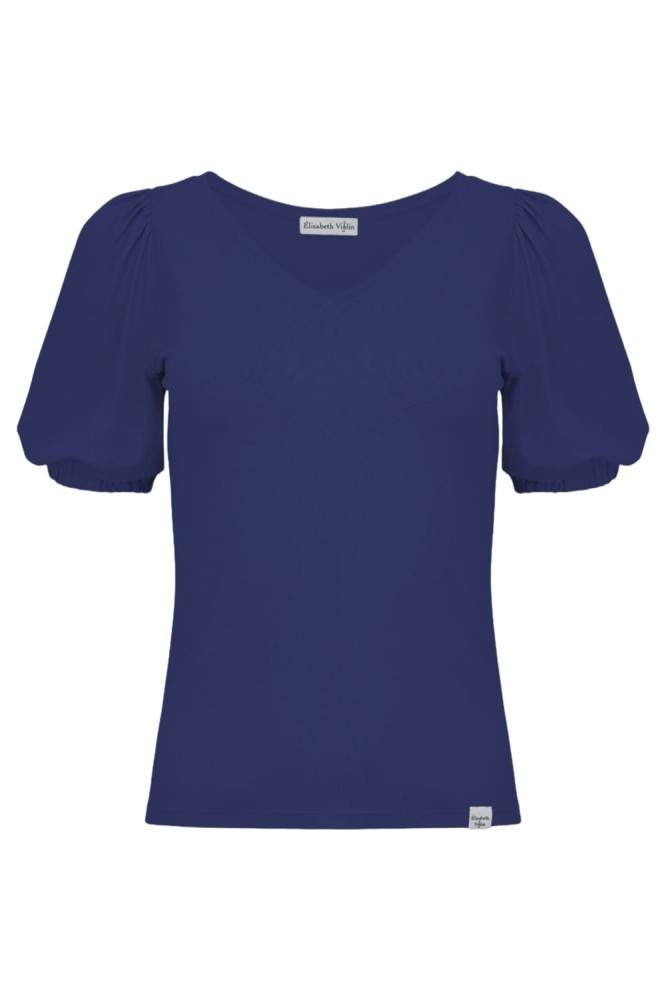 VIVA z krótkimi rękawami Sodalite Blue przód.jpg