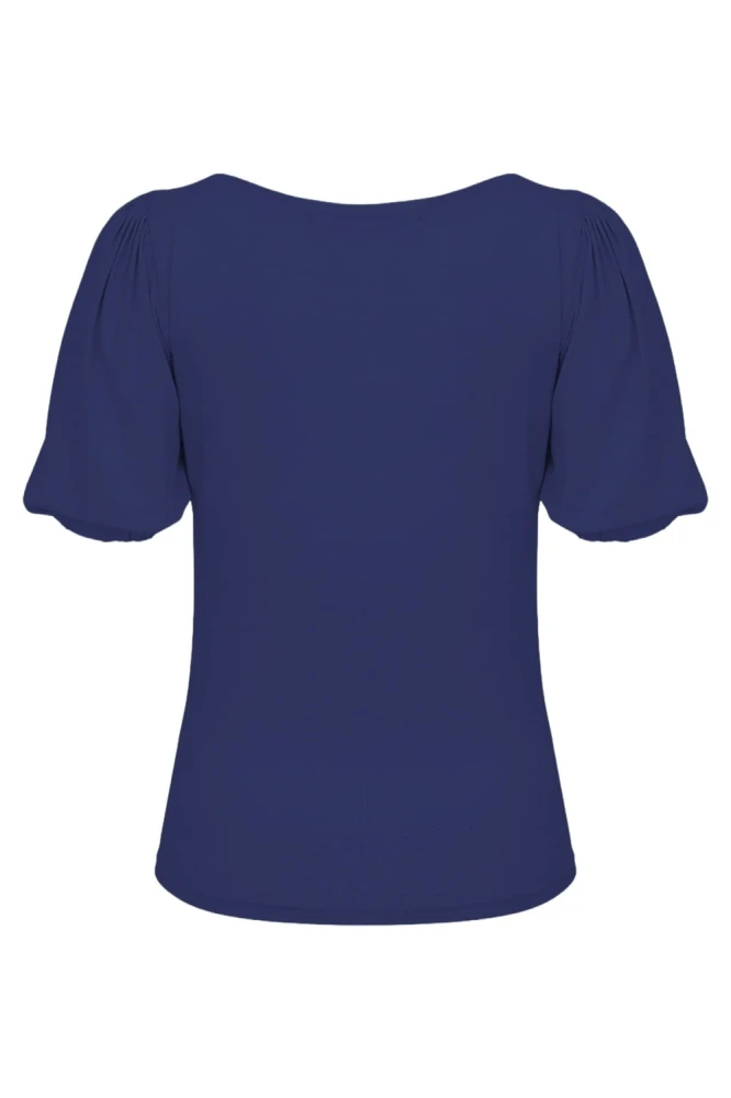 VIVA z krótkimi rękawami Sodalite Blue tył.jpg