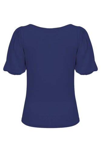 VIVA z krótkimi rękawami Sodalite Blue tył.jpg