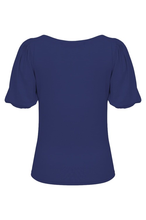 VIVA z krótkimi rękawami Sodalite Blue tył.jpg