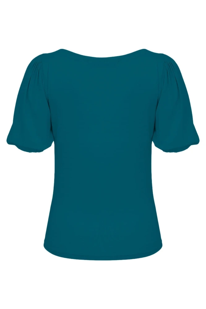 VIVA z krótkimi rękawami Moroccan Blue tył.jpg