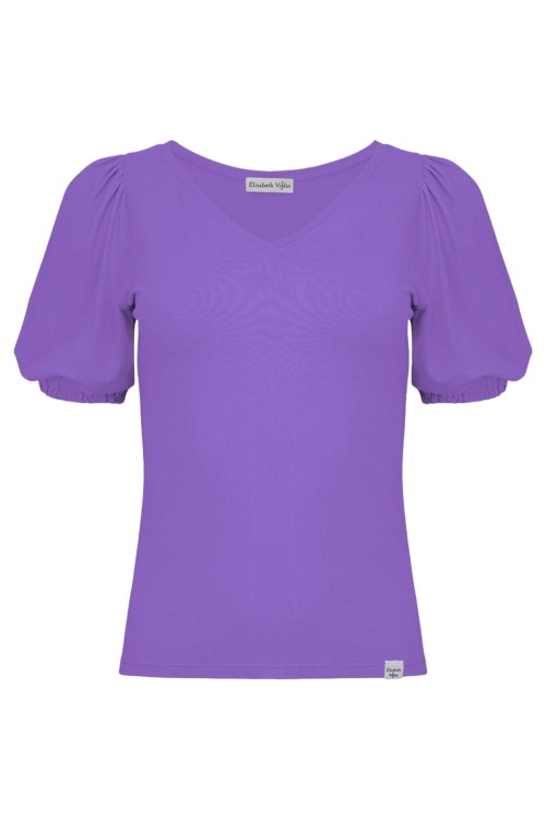 VIVA z krótkimi rękawami Ultra Violet przód.jpg