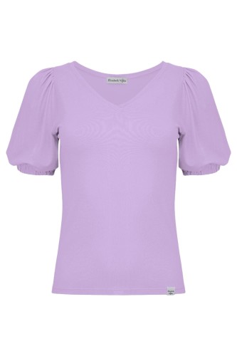 VIVA z krótkimi rękawami Lavendula przód.jpg