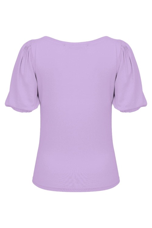 VIVA z krótkimi rękawami Lavendula tył.jpg