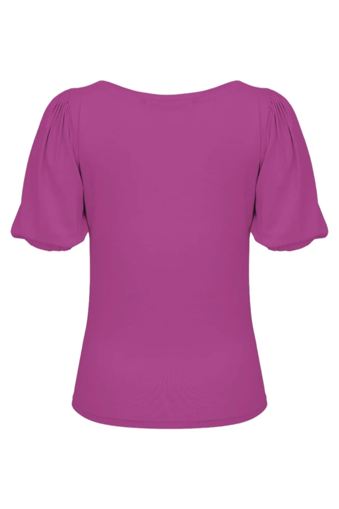 VIVA z krótkimi rękawami Festival Fuchsia tył.jpg