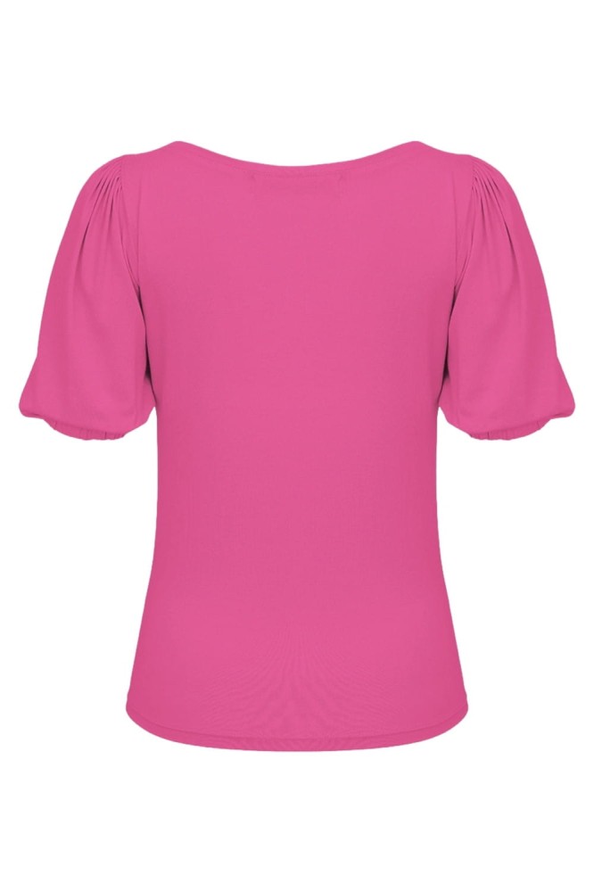 VIVA z krótkimi rękawami Fuchsia Rose tył.jpg