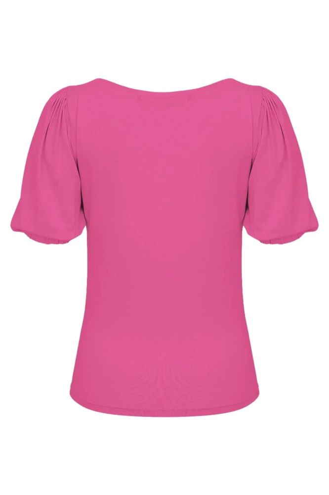 VIVA z krótkimi rękawami Fuchsia Rose tył.jpg