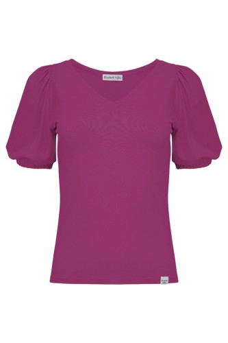 VIVA z krótkimi rękawami Raspberry Radiance przód.jpg