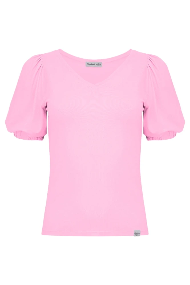 VIVA z krótkimi rękawami Sea Pink przód.jpg