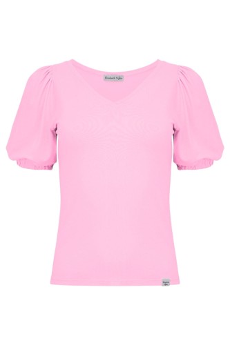 VIVA z krótkimi rękawami Sea Pink przód.jpg