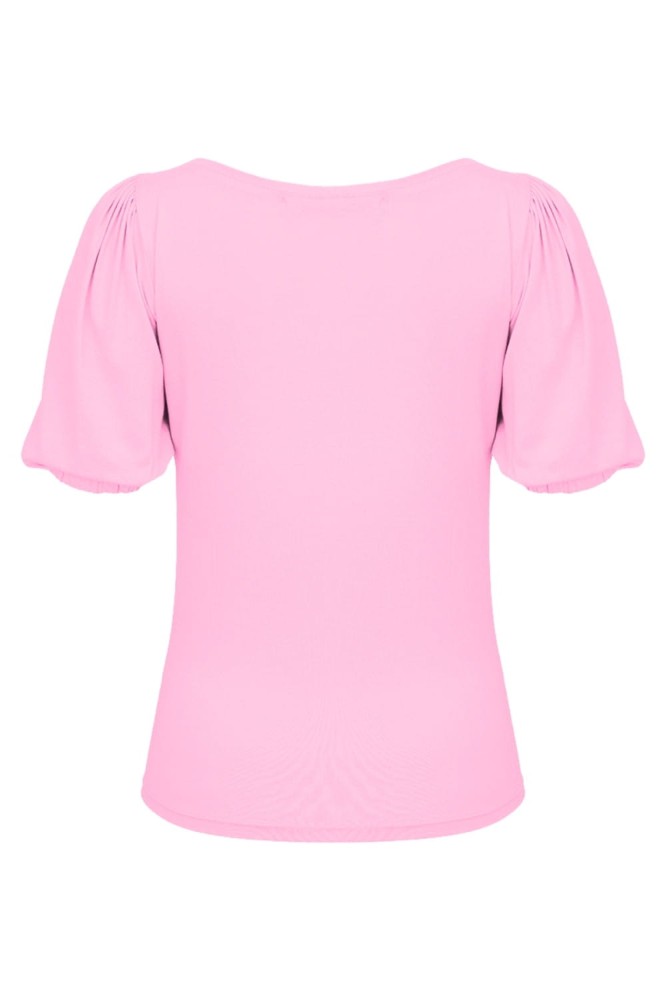 VIVA z krótkimi rękawami Sea Pink tył.jpg