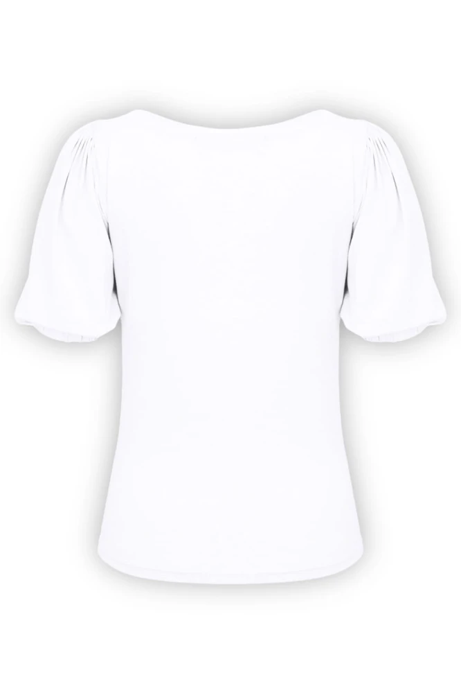 VIVA z krótkimi rękawami Brilliant White tył.jpg