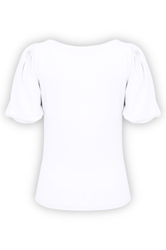 VIVA z krótkimi rękawami Brilliant White tył.jpg