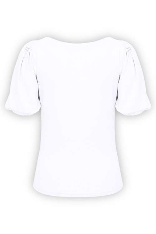 VIVA z krótkimi rękawami Brilliant White tył.jpg