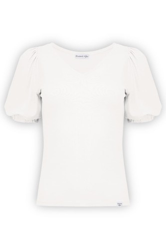 VIVA z krótkimi rękawami Star White przód.jpg