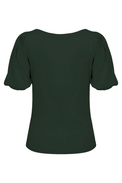 VIVA z krótkimi rękawami Darkest Spruce tył.jpg