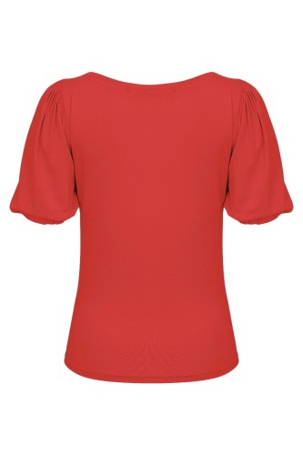 VIVA z krótkimi rękawami Mars Red tył.jpg