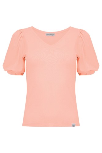 VIVA z krótkimi rękawami Coral Cloud przód.jpg