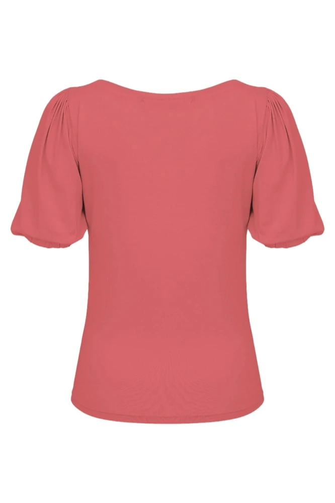 VIVA z krótkimi rękawami Garnet Rose tył.jpg