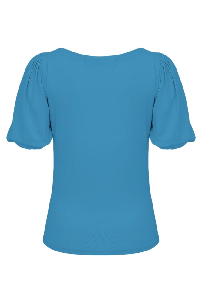 VIVA z krótkimi rękawami Vivid Blue tył.jpg