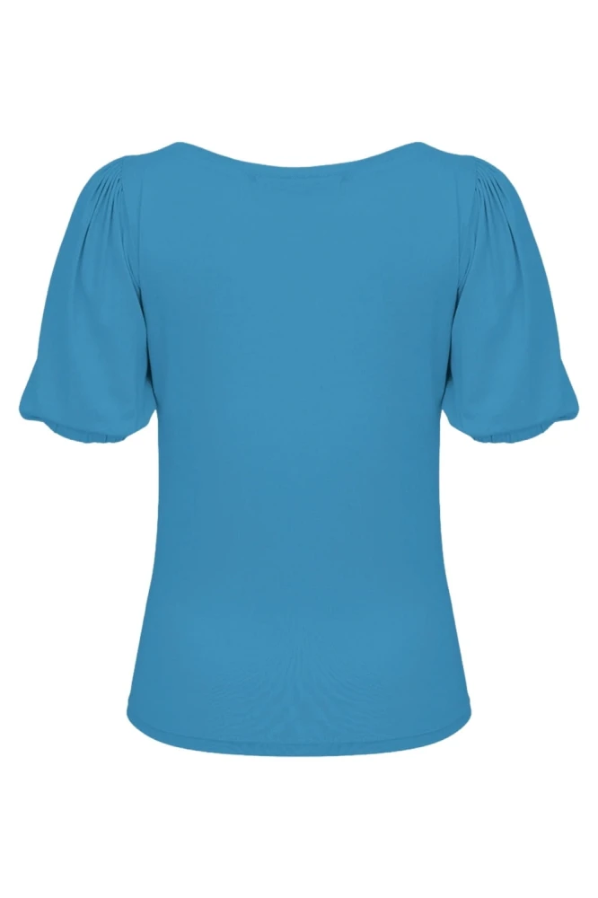 VIVA z krótkimi rękawami Vivid Blue tył.jpg