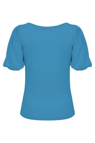 VIVA z krótkimi rękawami Vivid Blue tył.jpg