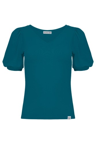 VIVA z krótkimi rękawami Moroccan Blue przód.jpg