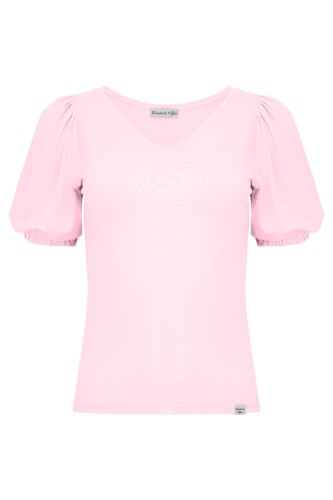 VIVA z krótkimi rękawami Parfait Pink przód.jpg