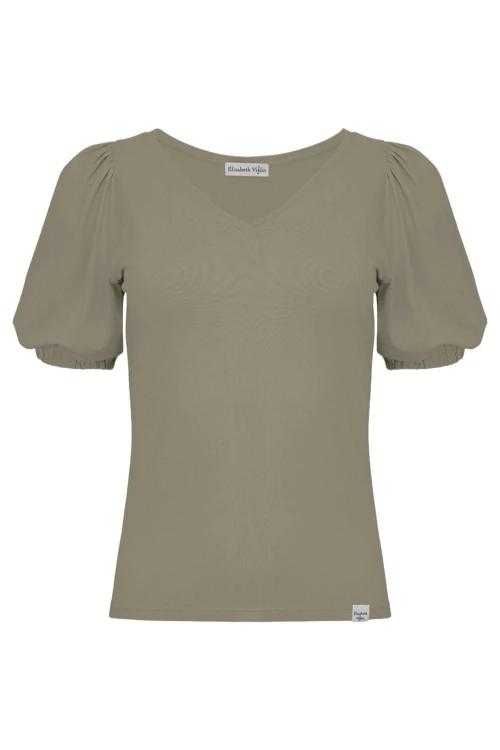 VIVA z krótkimi rękawami Vetiver przód.jpg