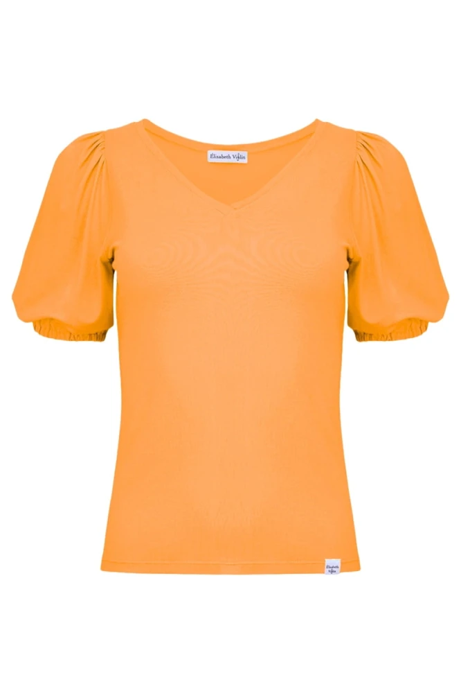 VIVA z krótkimi rękawami Blazing Orange przód.jpg