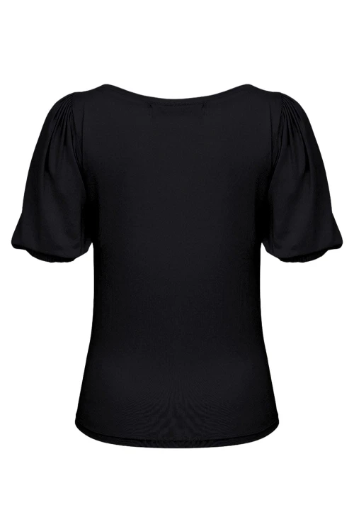 VIVA z krótkimi rękawami Black tył.jpg