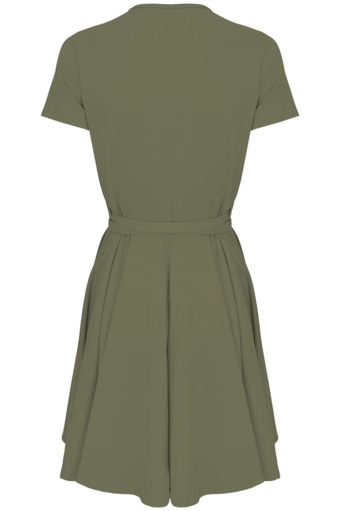 Dusty Olive VANESSA przed kolano tył.jpg