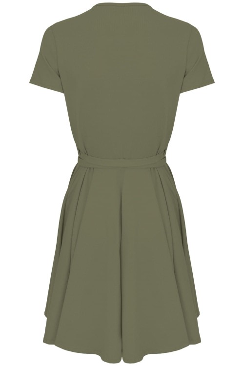 Dusty Olive VANESSA przed kolano tył.jpg