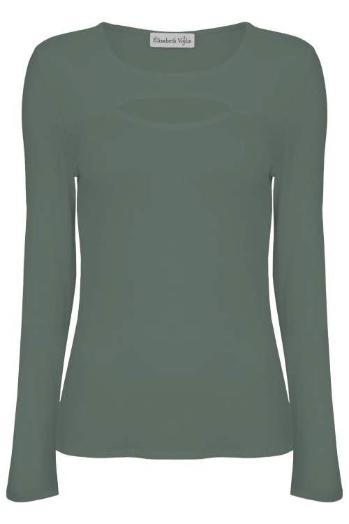 Balsam Green FARI z długimi rękawami przód.jpg