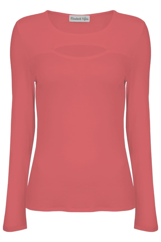 Garnet Rose FARI z długimi rękawami przód.jpg