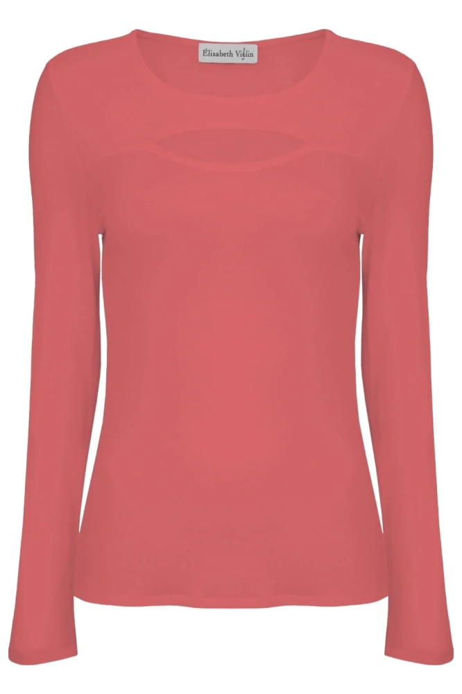 Garnet Rose FARI z długimi rękawami przód.jpg