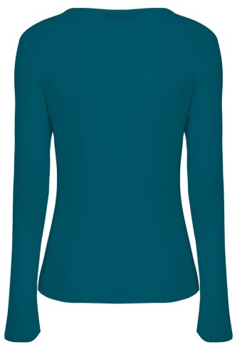 Moroccan Blue FARI z długimi rękawami tył.jpg