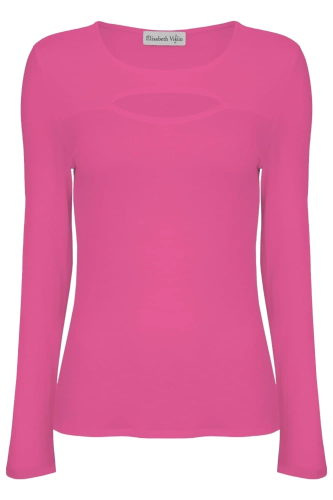 Fuchsia Rose FARI z długimi rękawami przód.jpg