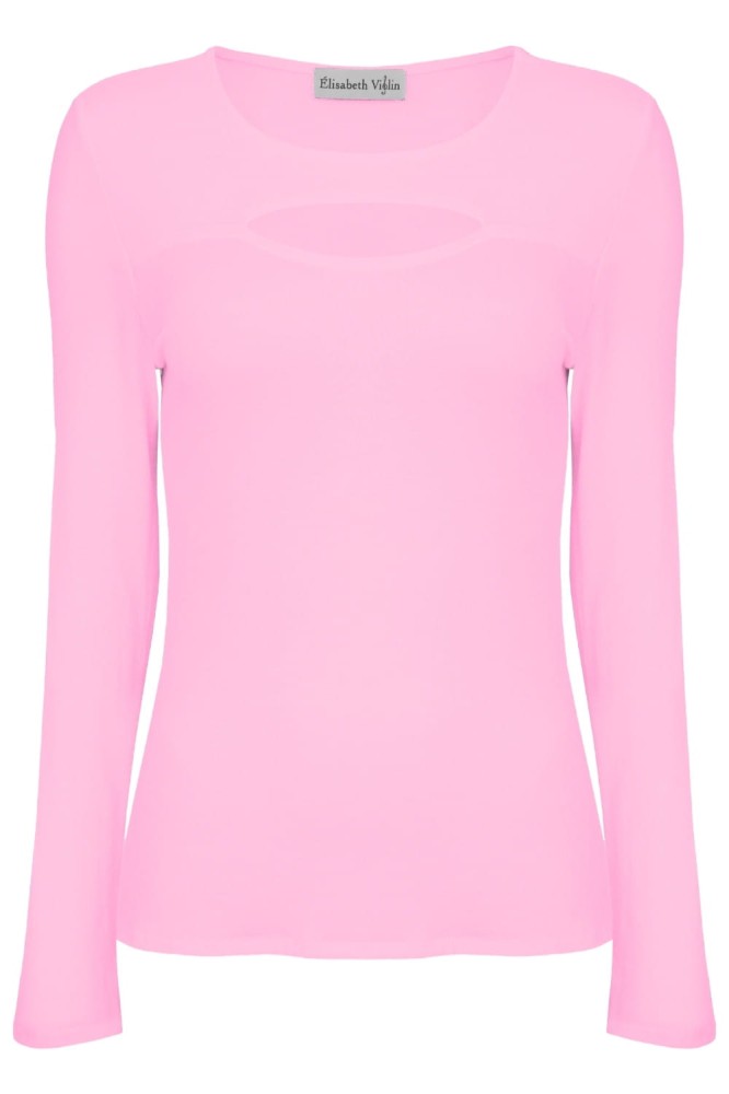 Sea Pink FARI z długimi rękawami przód.jpg