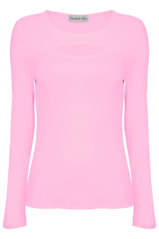 Sea Pink FARI z długimi rękawami przód.jpg