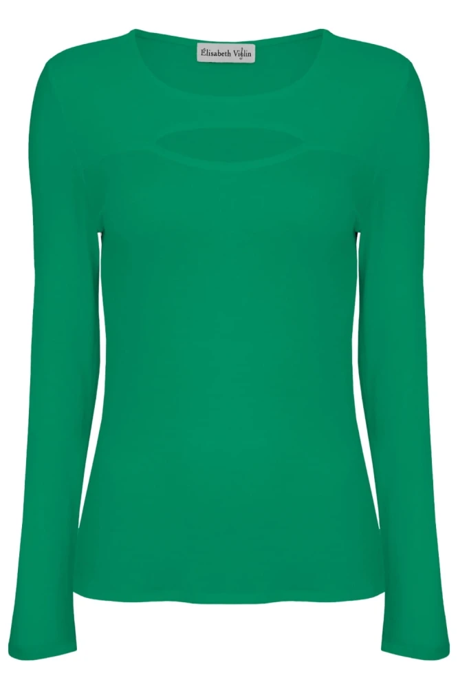 Deep Green FARI z długimi rękawami przód.jpg