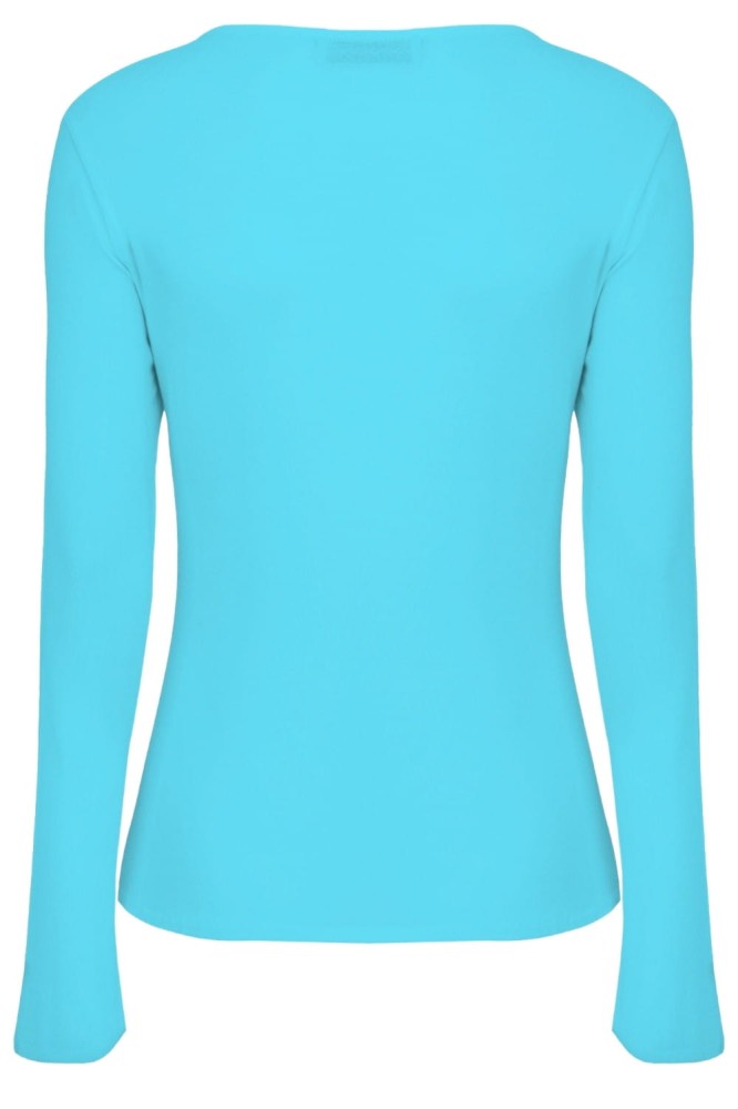 Cyan Blue FARI z długimi rękawami tył.jpg