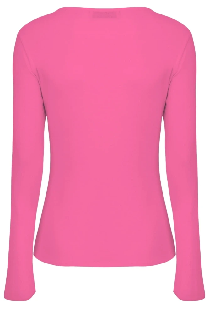 Shocking Pink FARI z długimi rękawami tył.jpg