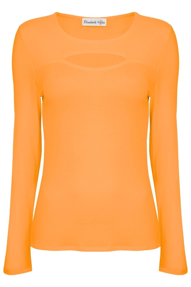 Blazing Orange FARI z długimi rękawami przód.jpg