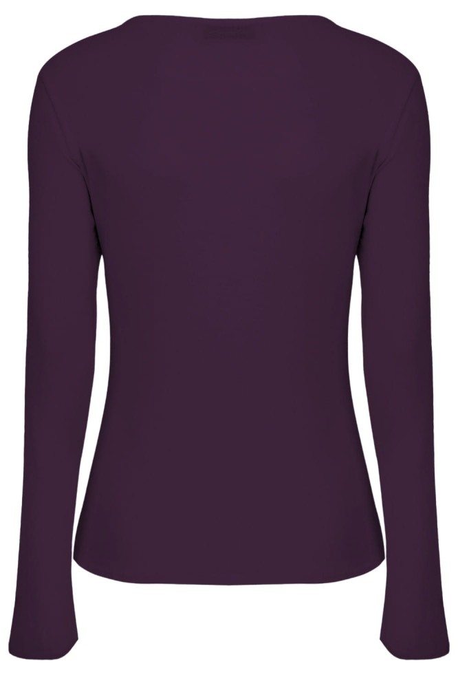 Plum Purple FARI z długimi rękawami tył.jpg