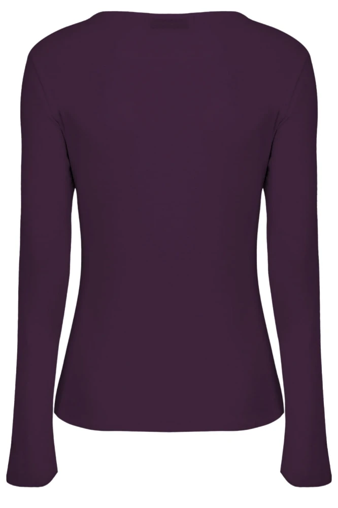 Plum Purple FARI z długimi rękawami tył.jpg
