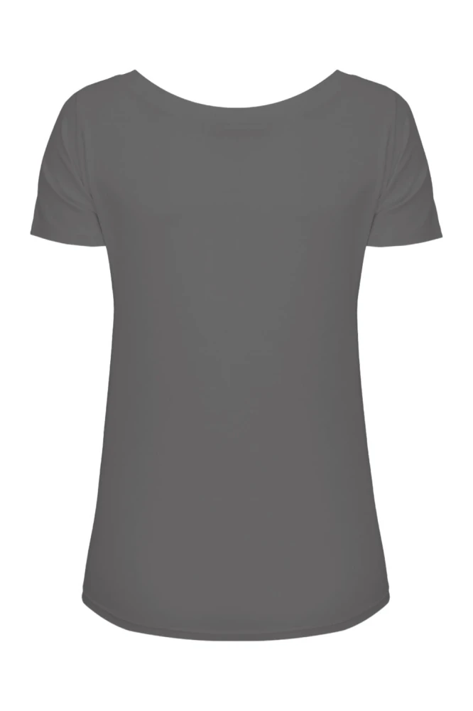 Charcoal Gray FLORA z krótkimi rękawami tył.jpg
