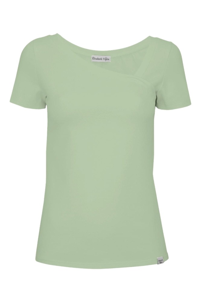 Iceberg Green FLORA z krótkimi rękawami przód.jpg